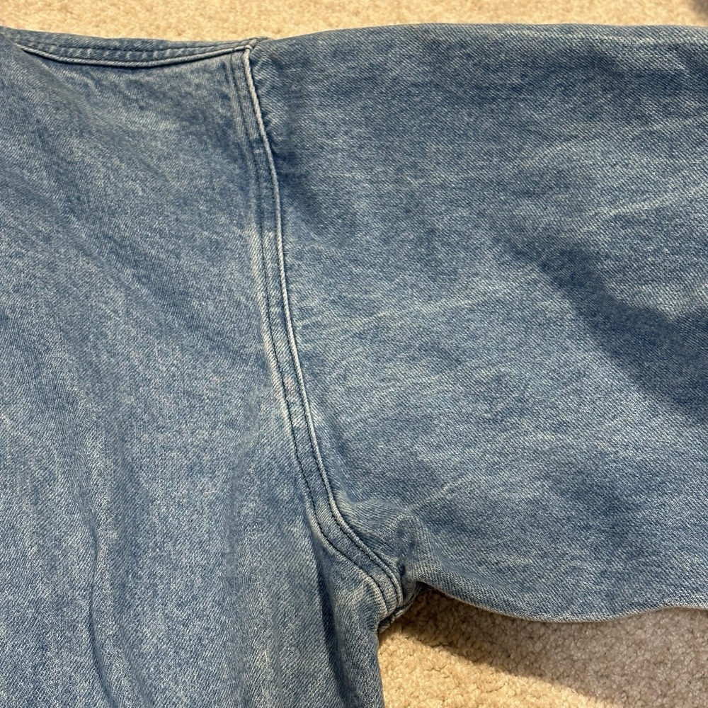 Vtg United States Golf Association Denim Trucker Jacket Mens XL Blue USA Rare - Picture 5 of 12
